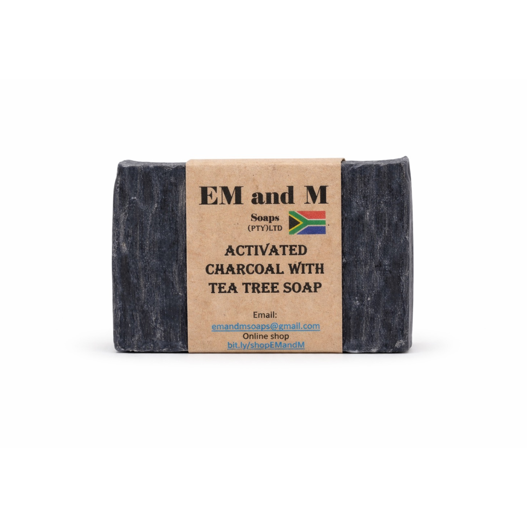 Activated Charcoal with Tea Tree Soap