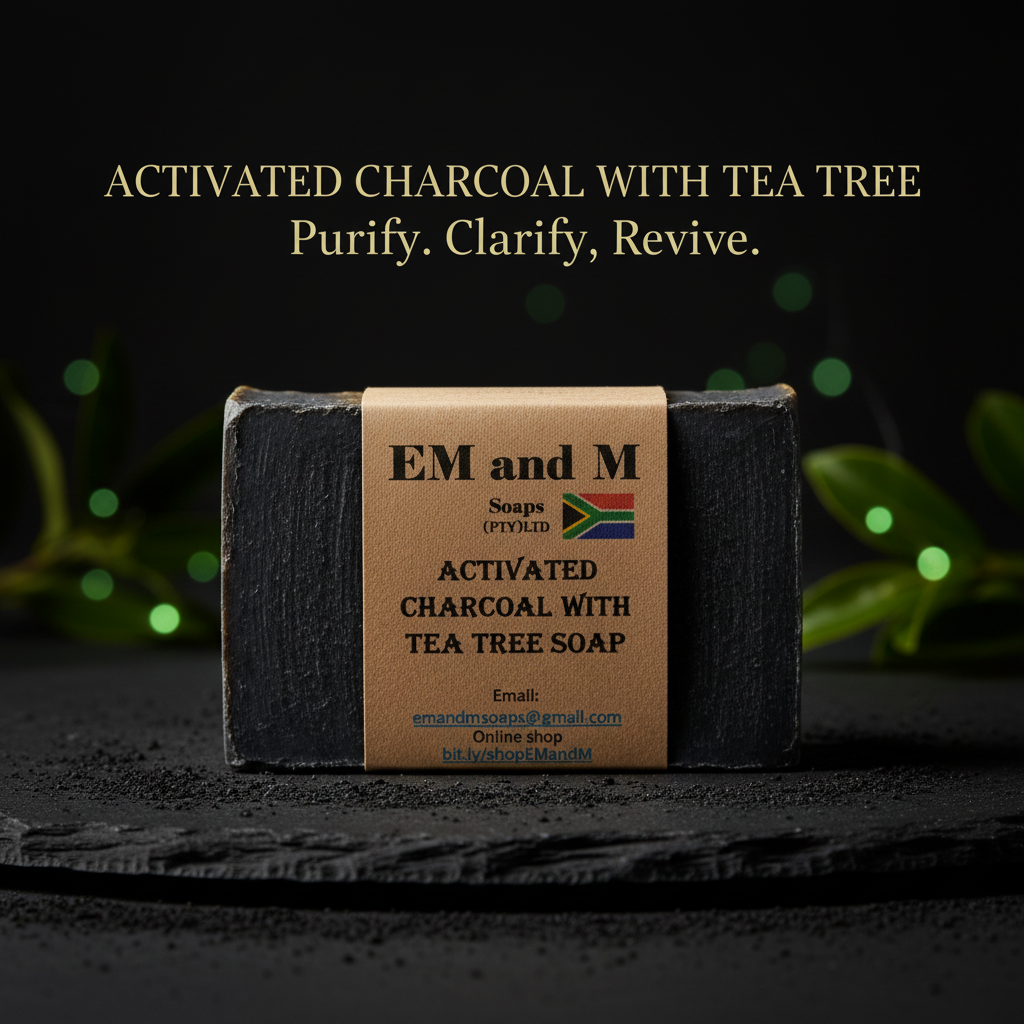 Activated Charcoal with Tea Tree Soap
