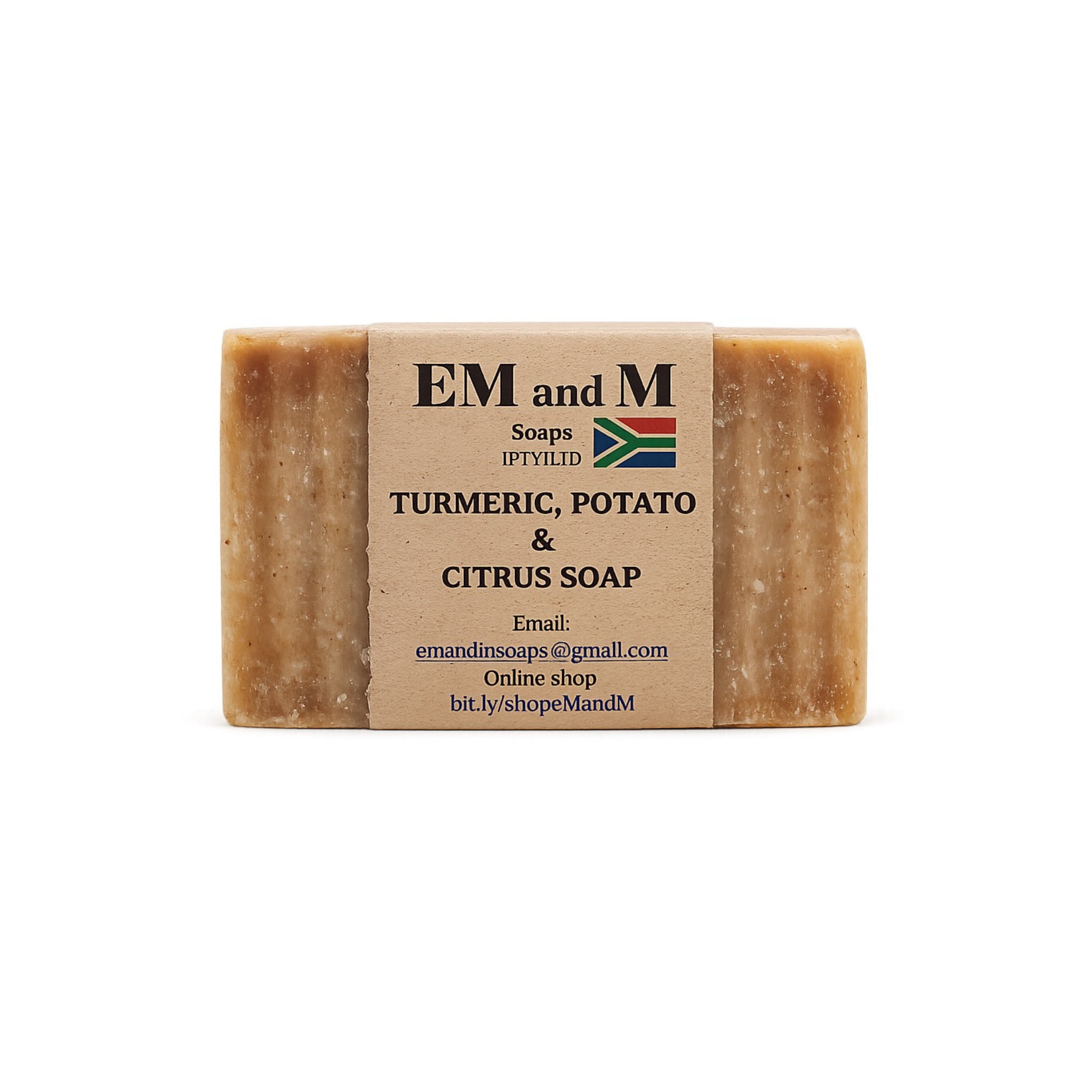 Turmeric, Potato and Citrus Soap