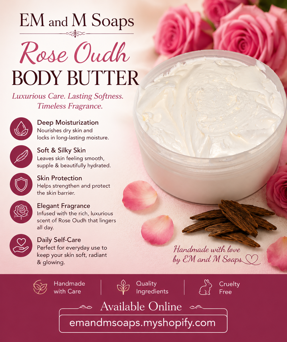Rose Oudh Body Butter