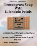 Lemongrass with Calendula Soap