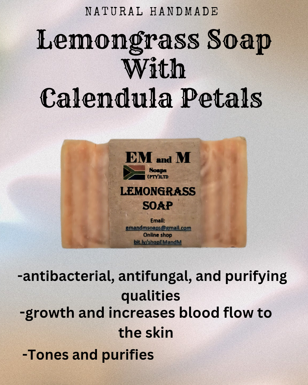 Lemongrass with Calendula Soap