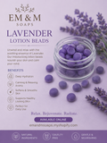 Lavender Lotion Beads