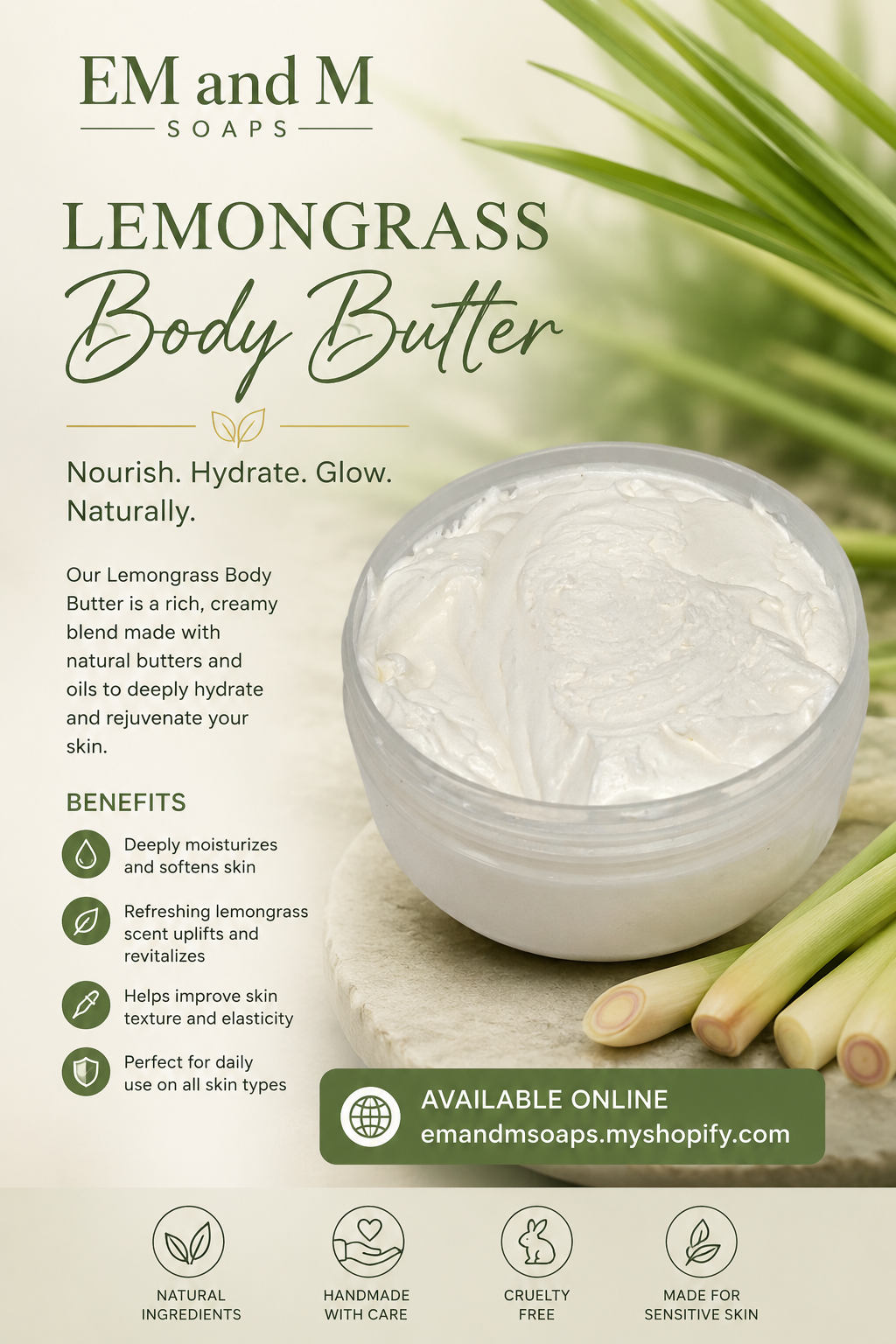 Lemongrass Body Butter