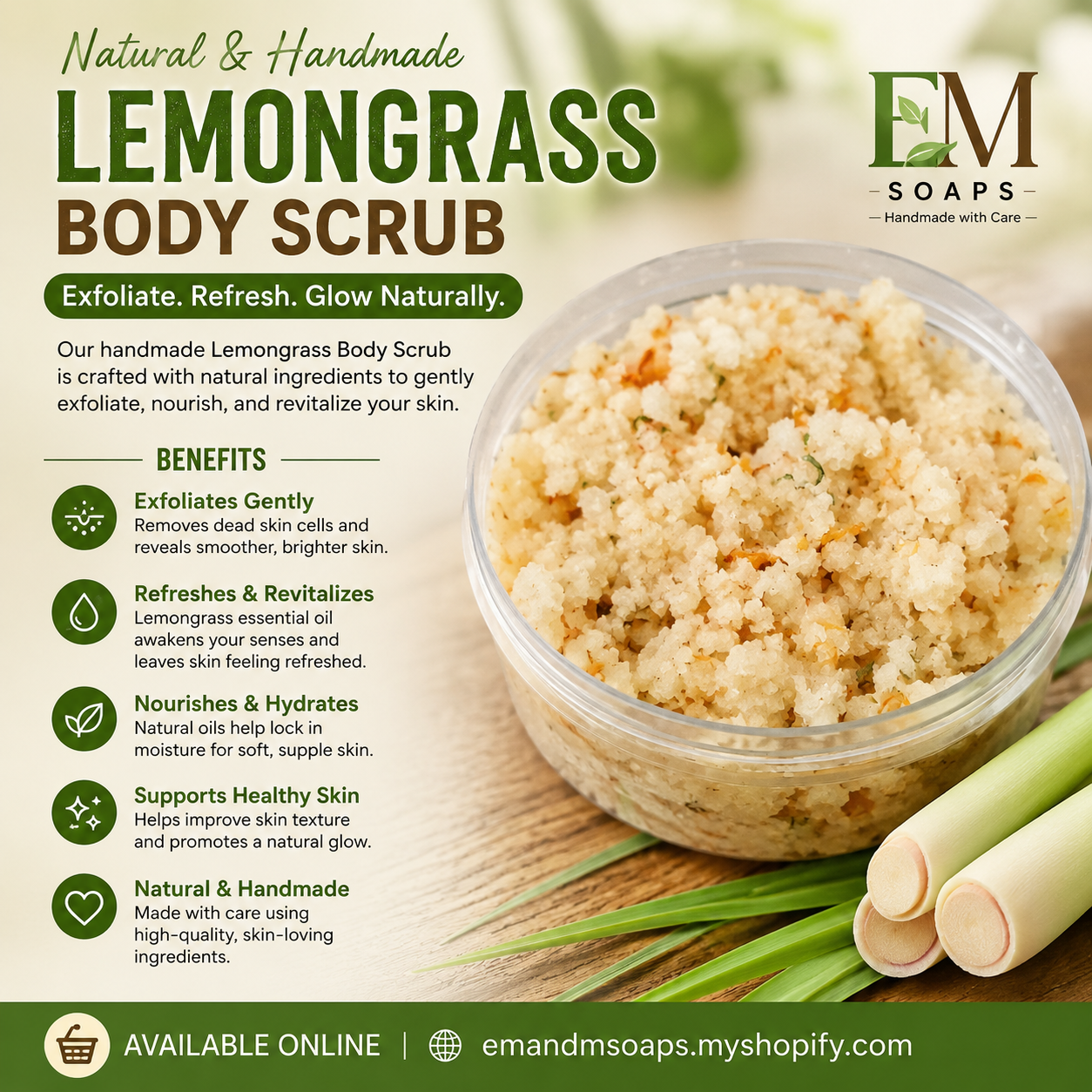 Lemongrass Body Scrub