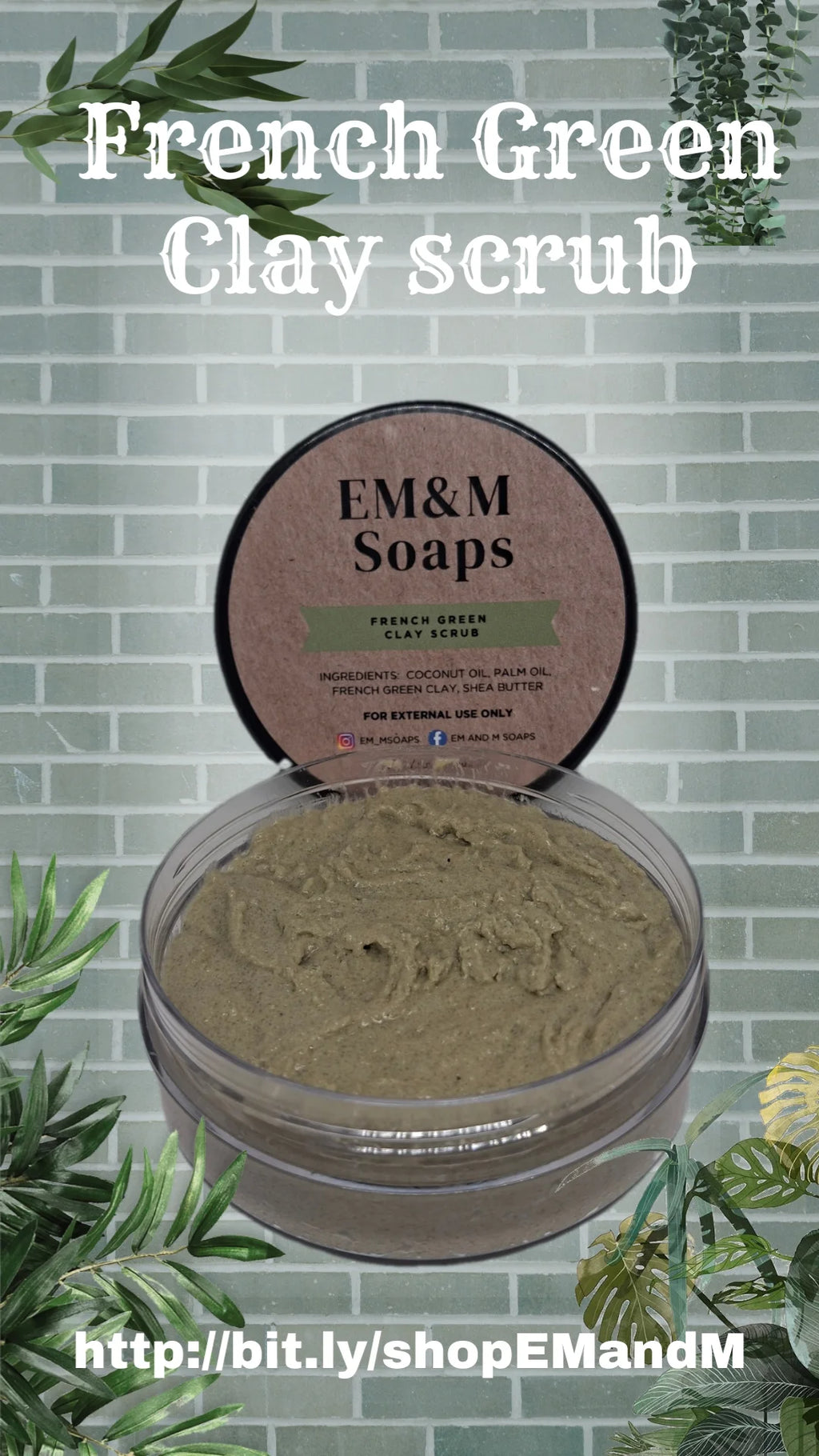 French Green Clay Scrub