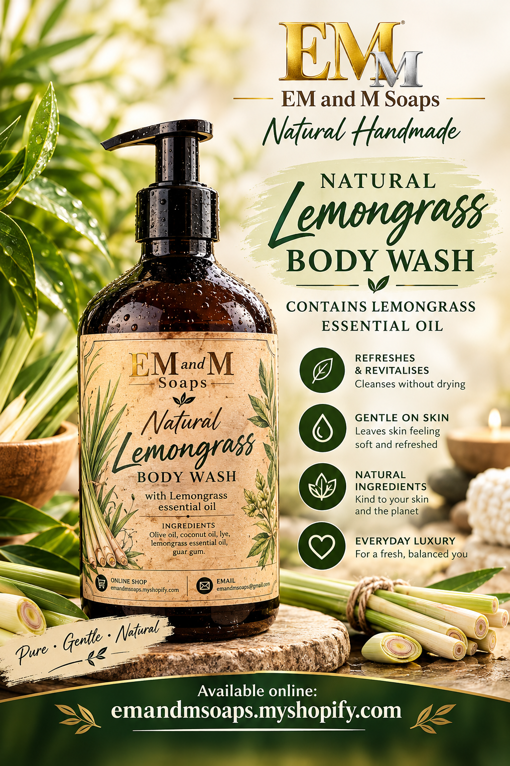 Lemongrass Body Wash