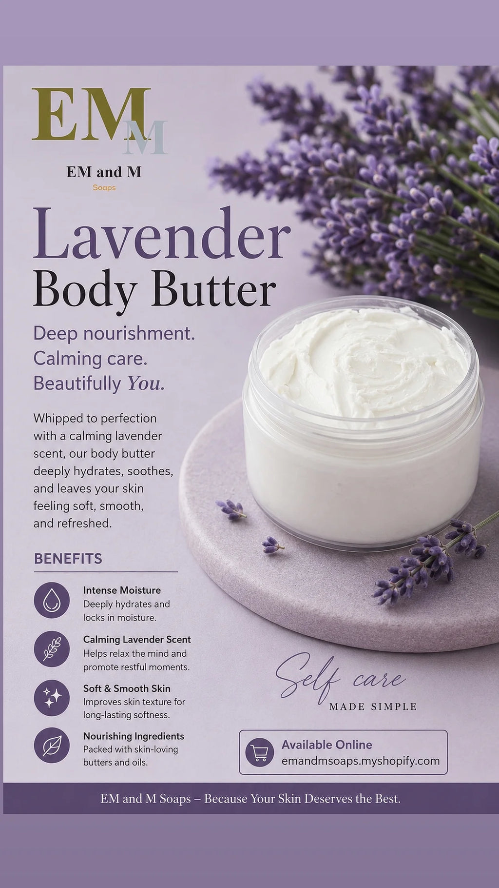 Lavender Body Butter